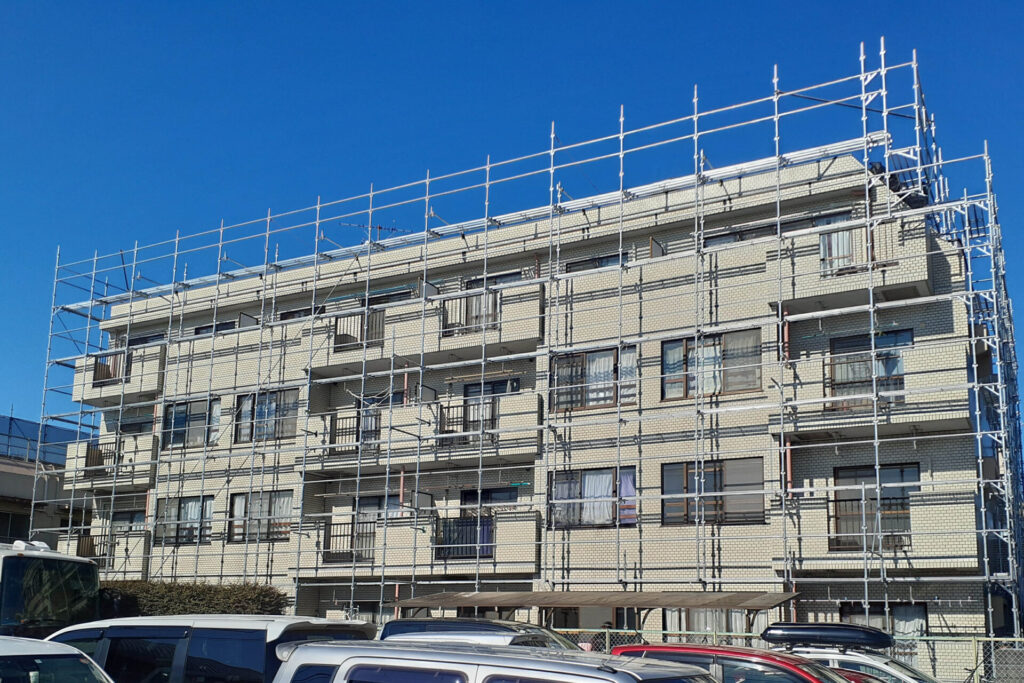 大規模修繕-外壁塗装事例